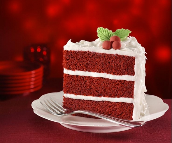 Retro Red Velvet Cake Nutrition And Food Safety 