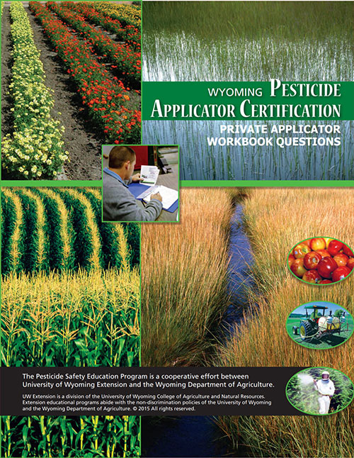 Private Applicator Licensing Pesticide Safety Education Program