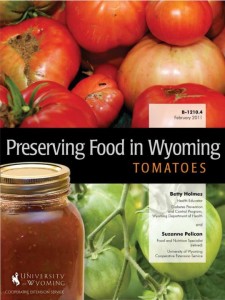 preserve food in wy - tomatoes