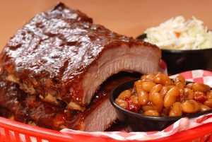 Ribs with Baked Beans