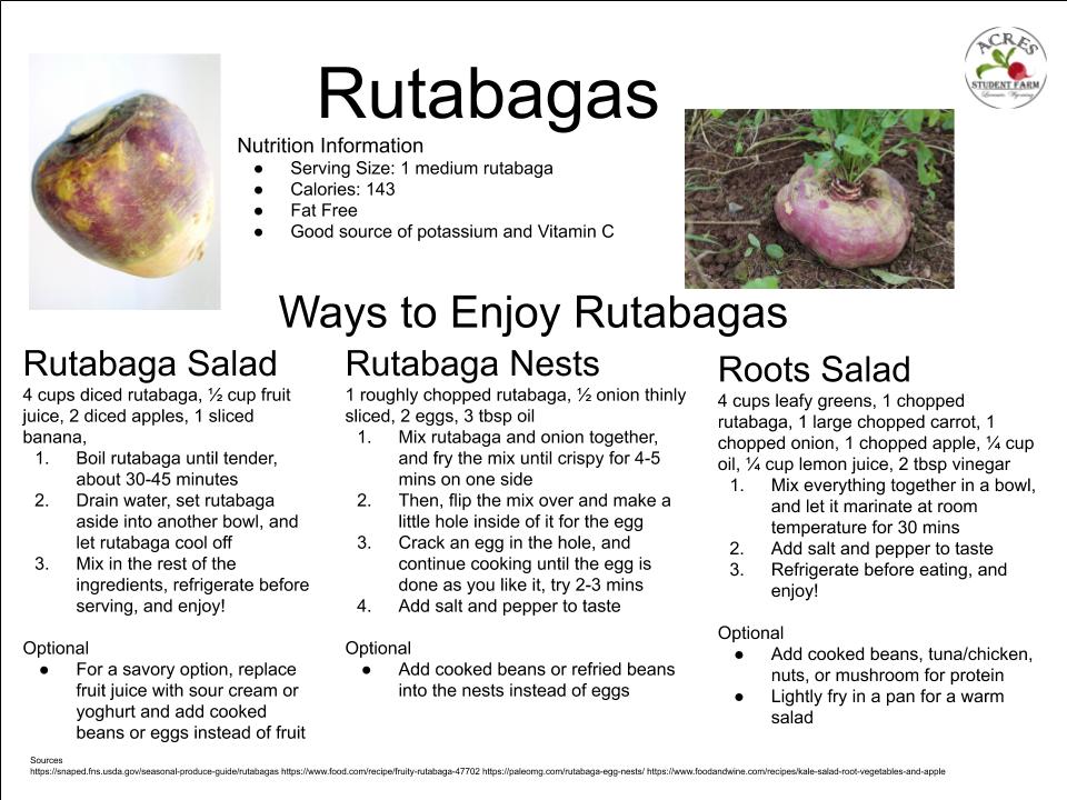 Rutabagas Flier